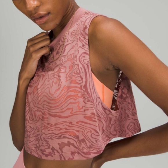 Lululemon All Yours Crop Tank Top *Veil EUC Size 2 - Picture 1 of 7